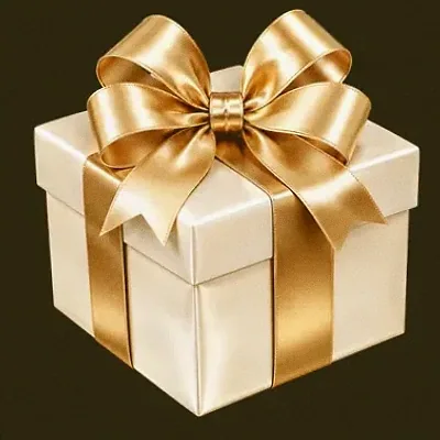 Ribboned gift box — Slotsgem