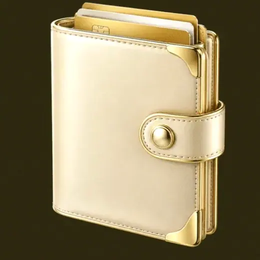 Leather wallet — Slotsgem