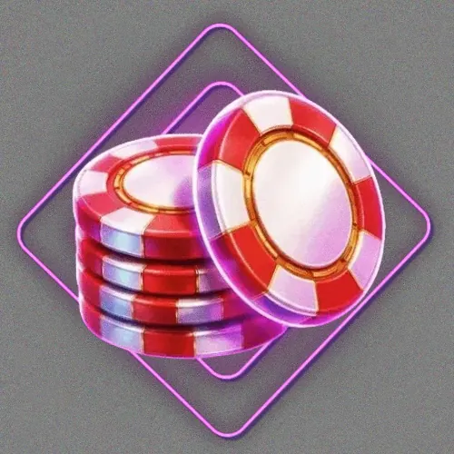 Poker table with cards