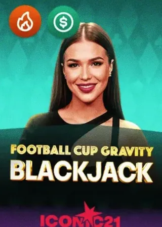 Football Cup Gravity Blackjack live game cover