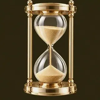 Ornate hourglass — Slotsgem